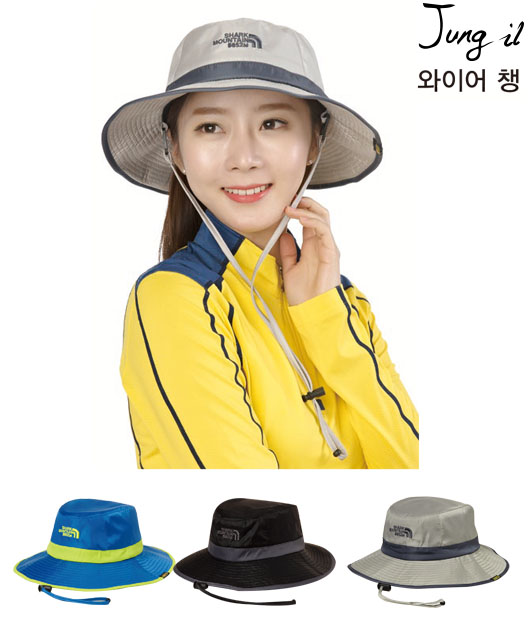 단체 행사 모자 /등산 레저 모자 [벙거지][와이어 챙] / 1757