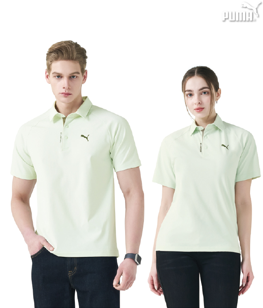 푸마 카라 반팔티셔츠 / 5286 / 그린