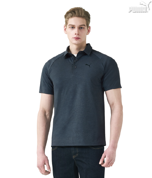 푸마 카라 반팔티셔츠 / 5286 / 차콜