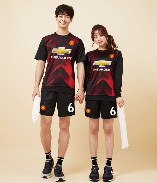 맨유 져지형(마크 별도)/단체/축구유니폼/단체복/단체반티/축구복/프리미어 축구유니폼